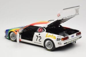 BMW M1 #72 BMW France Zol Auto B. Rousselot / J. Servanin 24 Hours of Le Mans 1981 Minichamps 1:18 180812972 Μέταλλο - εικόνα 5 από 8