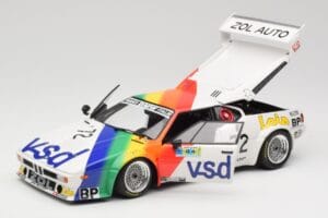 BMW M1 #72 BMW France Zol Auto B. Rousselot / J. Servanin 24 Hours of Le Mans 1981 Minichamps 1:18 180812972 Μέταλλο - εικόνα 8 από 8