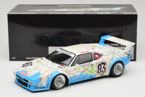 BMW M1 Carte de France #83 D. Pironi / D. Quester 24 Hours of Le Mans 1980 Minichamps 1:18 180802983 Μέταλλο - εικόνα 8 από 8