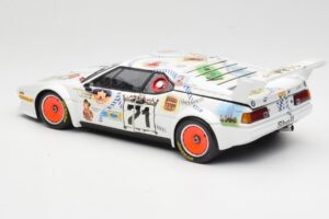 BMW M1 #83 Danner Bayern C. Danner / L. Oberndorfer 24 Hours of Le Mans 1981 Minichamps 1:18 80430306592 Μέταλλο - εικόνα 7 από 8