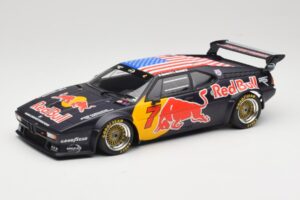 BMW M1 Group B Team Red Bull #7 D. Quester / A. Riccitelli Class Winners HSR Daytona Classic 2017 Minichamps 1:18 155172907 Μ