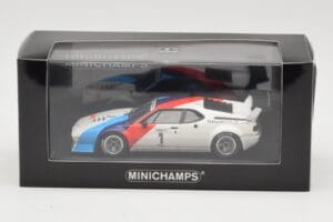 BMW M1 Procar #1 M. Andretti 1979 Minichamps 1:43 80420309422-R Μέταλλο - εικόνα 4 από 4