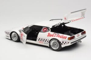 BMW M1 #25 Red Lobster D. Cowart / K. Miller LA Times GP Riverside 1981 Minichamps 1:18 180812925 Μέταλλο - εικόνα 7 από 8