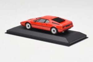 BMW M1 Κόκκινο Minichamps 1:43 430025022 Μέταλλο - εικόνα 3 από 4