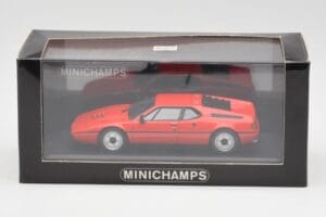 BMW M1 Κόκκινο Minichamps 1:43 430025022 Μέταλλο - εικόνα 4 από 4