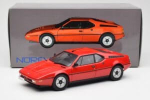 BMW M1 Κόκκινο Norev 1:18 183220 Μέταλλο - εικόνα 8 από 8