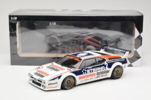 BMW M1 Schnitzer #2 H-J. Stuck Winner Deutsche Automobil Rennsport Trophy Zolder 1982 Minichamps 1:18 155822902 Μέταλλο - εικόνα 6 από 6