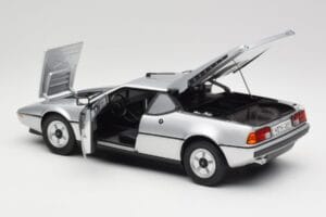 BMW M1 Ασημί Μεταλλικό Norev 1:18 183226 Μέταλλο - εικόνα 5 από 8