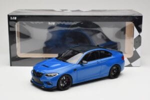 BMW M2 CS F87 Μπλε Μεταλλικό Με Μαύρες Ζάντες Minichamps 1:18 155021022 Μέταλλο - εικόνα 6 από 6