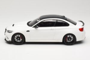 BMW M2 CS F87 Λευκό με μαύρες ζάντες Minichamps 1:18 155021025 Μέταλλο - εικόνα 3 από 6