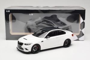 BMW M2 CS F87 Λευκό με μαύρες ζάντες Minichamps 1:18 155021025 Μέταλλο - εικόνα 6 από 6