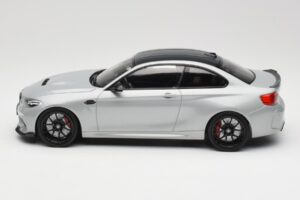 BMW M2 F87 CS Hockenheim Silver Μαύρες Ζάντες Minichamps 1:18 155021024 Μέταλλο - εικόνα 3 από 6