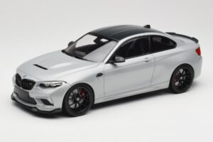 BMW M2 F87 CS Hockenheim Silver Μαύρες Ζάντες Minichamps 1:18 155021024 Μέταλλο