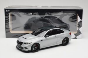 BMW M2 F87 CS Hockenheim Silver Μαύρες Ζάντες Minichamps 1:18 155021024 Μέταλλο - εικόνα 6 από 6