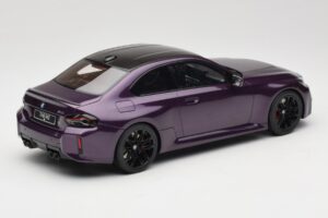 BMW M2 G87 Twilight Purple GT Spirit 1:18 GT946 Ρητίνη - εικόνα 2 από 6