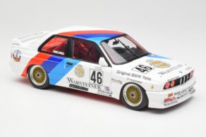BMW M3 E30 #46 R. Ravaglia / E. Pirro WTCC Calder Park 1987 Minichamps 1:18 180872046-O Μέταλλο - εικόνα 6 από 8