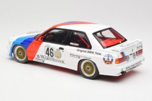 BMW M3 E30 #46 R. Ravaglia / E. Pirro WTCC Calder Park 1987 Minichamps 1:18 180872046-O Μέταλλο - εικόνα 7 από 8