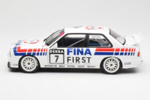 BMW M3 E30 #7 Fina J. Cecotto DTM 1992 AUTOart 1:18 89246 Μέταλλο - εικόνα 3 από 7