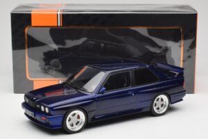 BMW M3 E30 Macau Blue IXO 1:18 18CMC122 Μέταλλο - εικόνα 6 από 6