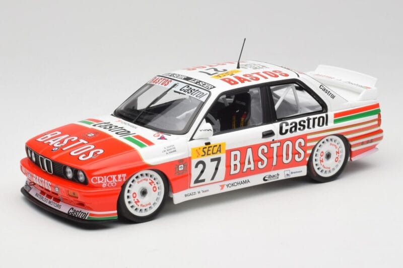 BMW M3 E30 #27 Bigazzi Team S. Soper / A. Hahne 4th Place 24 Hours of Spa 1990 Minichamps 1:18 155902027 Μέταλλο