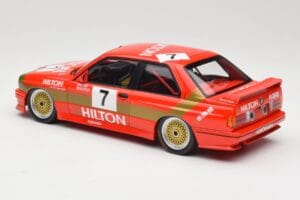 BMW M3 E30 #7 D. Quester 2nd Place Guia Race Macau 1987 Minichamps 1:18 155872007 Μέταλλο - εικόνα 5 από 6
