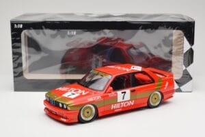 BMW M3 E30 #7 D. Quester 2nd Place Guia Race Macau 1987 Minichamps 1:18 155872007 Μέταλλο - εικόνα 6 από 6