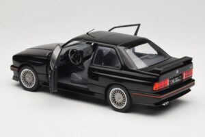 BMW M3 E30 Sport Evo Μαύρο Solido 1:18 S1801501 Μέταλλο - εικόνα 5 από 8
