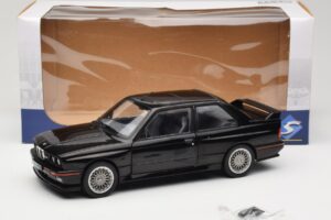 BMW M3 E30 Sport Evo Μαύρο Solido 1:18 S1801501 Μέταλλο - εικόνα 8 από 8
