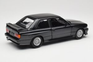 BMW M3 E30 Black Metallic Minichamps 1:18 180020306 Μέταλλο - εικόνα 3 από 8