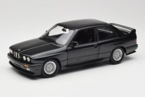 BMW M3 E30 Black Metallic Minichamps 1:18 180020306 Μέταλλο