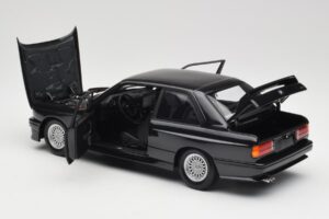 BMW M3 E30 Black Metallic Minichamps 1:18 180020306 Μέταλλο - εικόνα 5 από 8