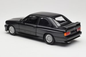 BMW M3 E30 Black Metallic Minichamps 1:18 180020306 Μέταλλο - εικόνα 7 από 8