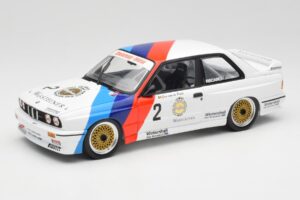 BMW M3 E30 #2 Warsteiner E. van de Poele DTM Champion 1987 Minichamps 1:18 80430396026-O Μέταλλο