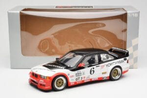 BMW M3 E36 GTR #0 B. Auberlen / M. Simo / P. Cunningham Daytona 24 Hours 1998 UT Models 1:18 39816 Μέταλλο - εικόνα 8 από 8