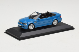 BMW M3 E46 Καμπριολέ Μπλε Minichamps 1:43 BMW015 Μέταλλο - εικόνα 2 από 4