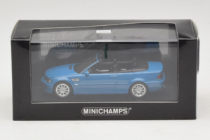 BMW M3 E46 Καμπριολέ Μπλε Minichamps 1:43 BMW015 Μέταλλο - εικόνα 4 από 4
