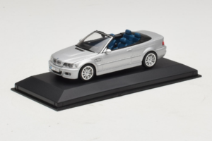 BMW M3 E46 Καμπριολέ Ασημί Minichamps 1:43 80420024430-R1 Μέταλλο - εικόνα 2 από 5