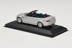 BMW M3 E46 Καμπριολέ Ασημί Minichamps 1:43 80420024430-R1 Μέταλλο - εικόνα 3 από 5