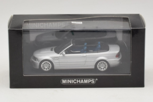BMW M3 E46 Καμπριολέ Ασημί Minichamps 1:43 80420024430-R1 Μέταλλο - εικόνα 4 από 5