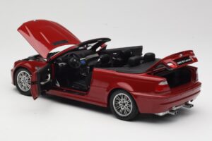 BMW M3 E46 Καμπριολέ Κόκκινο Kyosho 1:18 08505R Μέταλλο - εικόνα 5 από 8