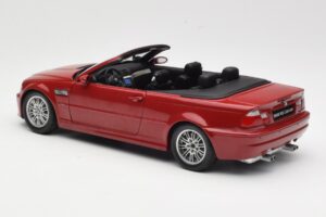 BMW M3 E46 Καμπριολέ Κόκκινο Kyosho 1:18 08505R Μέταλλο - εικόνα 7 από 8