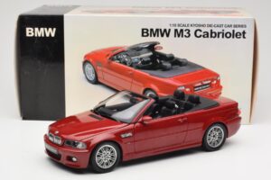 BMW M3 E46 Καμπριολέ Κόκκινο Kyosho 1:18 08505R Μέταλλο - εικόνα 8 από 8
