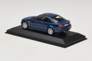 BMW M3 E46 Μπλε Minichamps 1:43 BMW014 Μέταλλο - εικόνα 3 από 4