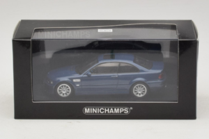 BMW M3 E46 Μπλε Minichamps 1:43 BMW014 Μέταλλο - εικόνα 4 από 4