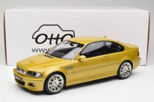 BMW M3 E46 Phoenix Κίτρινο Otto 1:12 G025 Ρητίνη - εικόνα 6 από 6