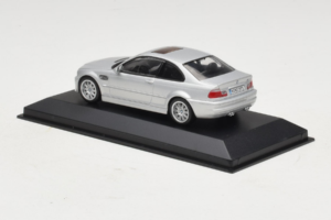 BMW M3 E46 Ασημί Minichamps 1:43 BMW013 Μέταλλο - εικόνα 3 από 4