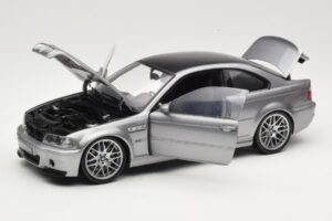 BMW M3 E46 CSL Ασημί Kyosho 1:18 08506S Μέταλλο - εικόνα 2 από 8
