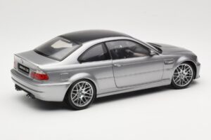 BMW M3 E46 CSL Ασημί Kyosho 1:18 08506S Μέταλλο - εικόνα 3 από 8