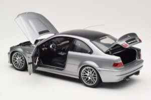 BMW M3 E46 CSL Ασημί Kyosho 1:18 08506S Μέταλλο - εικόνα 5 από 8