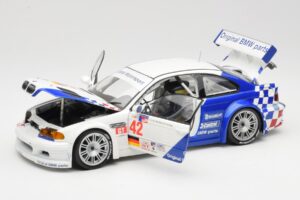 BMW M3 E46 GTR #42 J. Lehto / P. Ekblom ALMS 2001 Minichamps 1:18 100012142 Μέταλλο - εικόνα 2 από 8